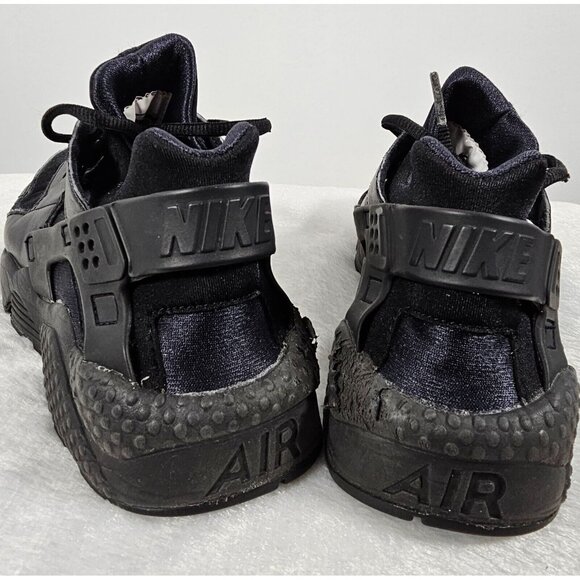 Size 8.5 - Nike Air Huarache Run Triple Black-634835-012 - Picture 7 of 9